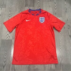 England Authentic Pre Match Training Shirt Jersey 2020/2021